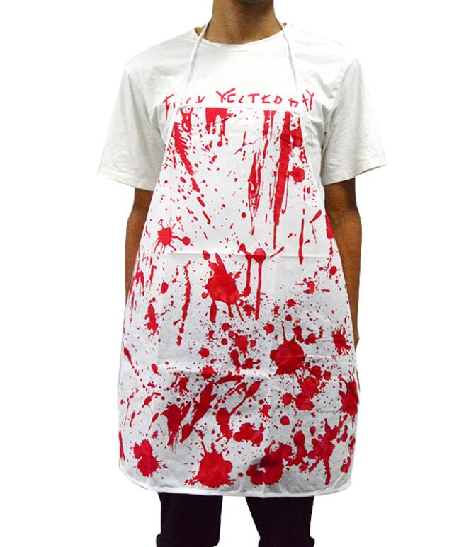 Halloween Bar Party Horror Creative Bloody Apron Bloody Apron