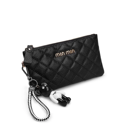 Маленькая сумка клатч, кожаная летняя сумка с петлей на руку, длинный кошелек, коллекция 2023