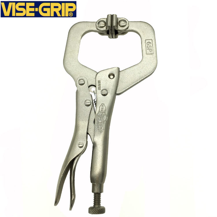 American handshake VISE-GRIP) 6SP active mouth C-shaped labor-saving pliers C type active nozzle wide mouth vigorously pliers