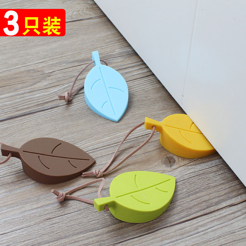 New top door stopper blocking artifact cartoon plug living alone artifact opening door plug girl windproof lock door baby rubber