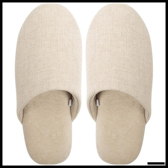 Japanese Db Silent Slippers for Wooden Floors, Soft-Soled Indoor Home Slippers for Spring and Autumn, Suitable for All Seasons, Bedroom Slippers for Men and Women, Cotton Slippers