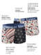 Men's underwear, men's boxer briefs, youth trendy personality, comfortable and breathable modal cotton couple style boys' underpants
