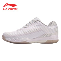 Li Ning Leisure Sports Fashion Badminton Professional Shoes Small Yellow Shoes Women Shock Rebound Match Training Shoes