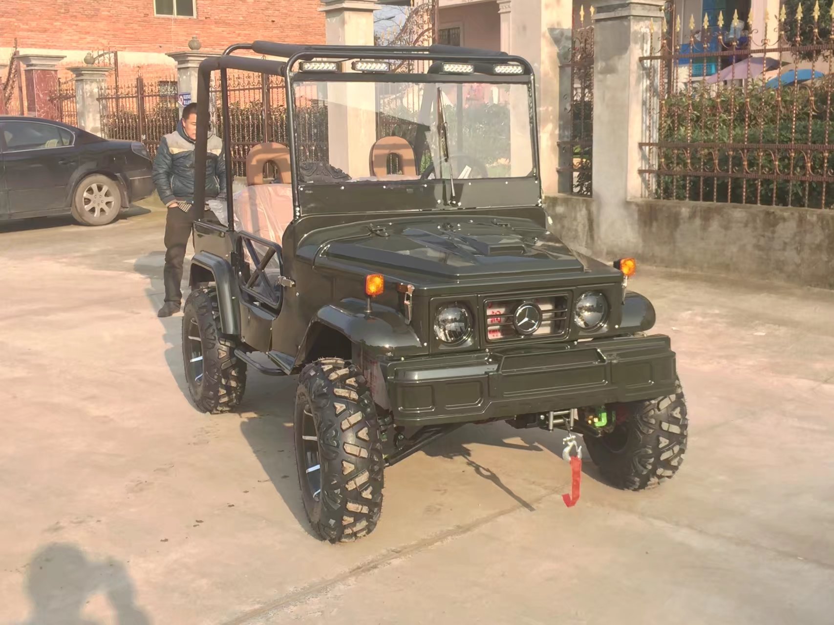 Xe jeep điện 2018 mới tấn công xe mô tô địa hình bốn bánh xe mô tô địa hình dành cho người lớn xe điện trẻ em 2 bánh