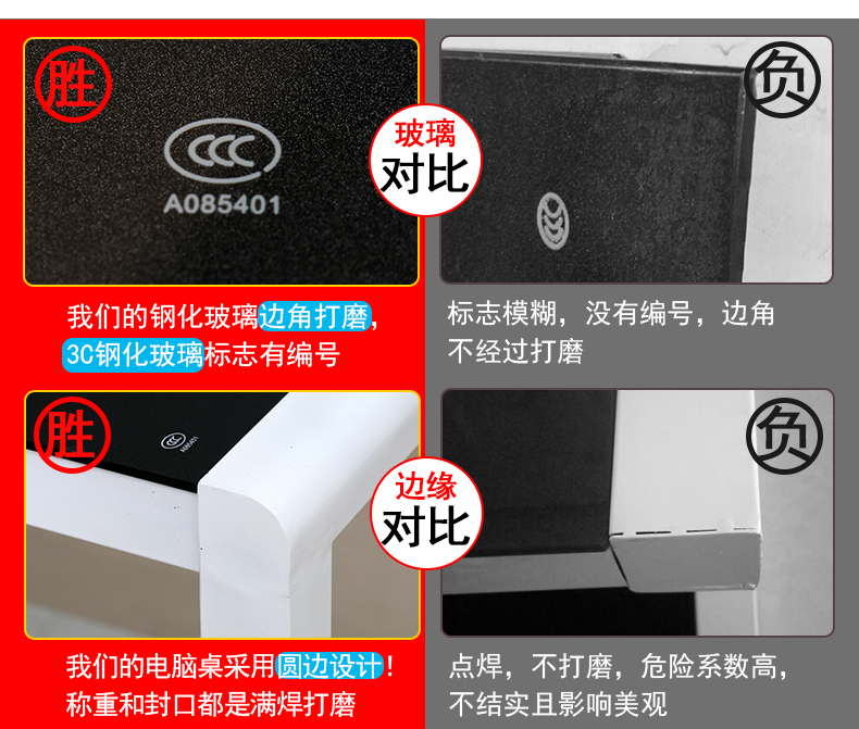 Bàn máy tính để bàn nhà đơn giản hiện đại bàn máy tính bàn kinh tế bàn đơn giản bàn máy tính đôi - Bàn bàn máy tính gaming