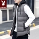 Playboy down cotton vest nam 2018 thu đông và xu hướng mũ trùm đầu dày áo vest ấm phiên bản Hàn Quốc