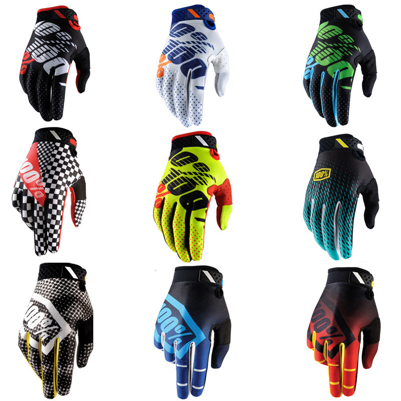 Thin-style percentily-gloves RIDEFIT cross-country mores mountain speed drop outdoor sports long finger all-finger wear