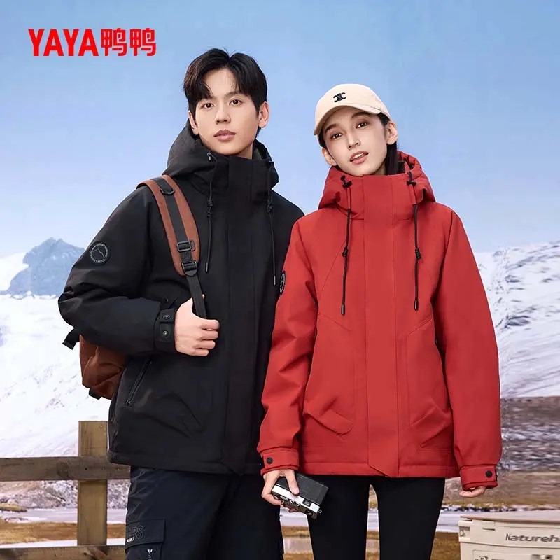 Yaya/Ducky【New Mountain Series】90% down Warm Outdoor New Winter Workwear down Jacket Couple Outfit Yaya/Ducky【New Mountain Series】90% down Warm Outdoor New Winter Workwear down Jacket Couple Outfit