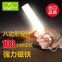 Household power failure emergency light portable led lighting outdoor camping light USB charging magnet hanging light Youyang Q8