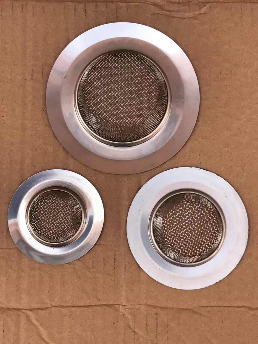 304 Stainless Steel Sink Filter Screen Bathroom Shower Room Floor Drain Kitchen Wash Basin Filter Sink Drain