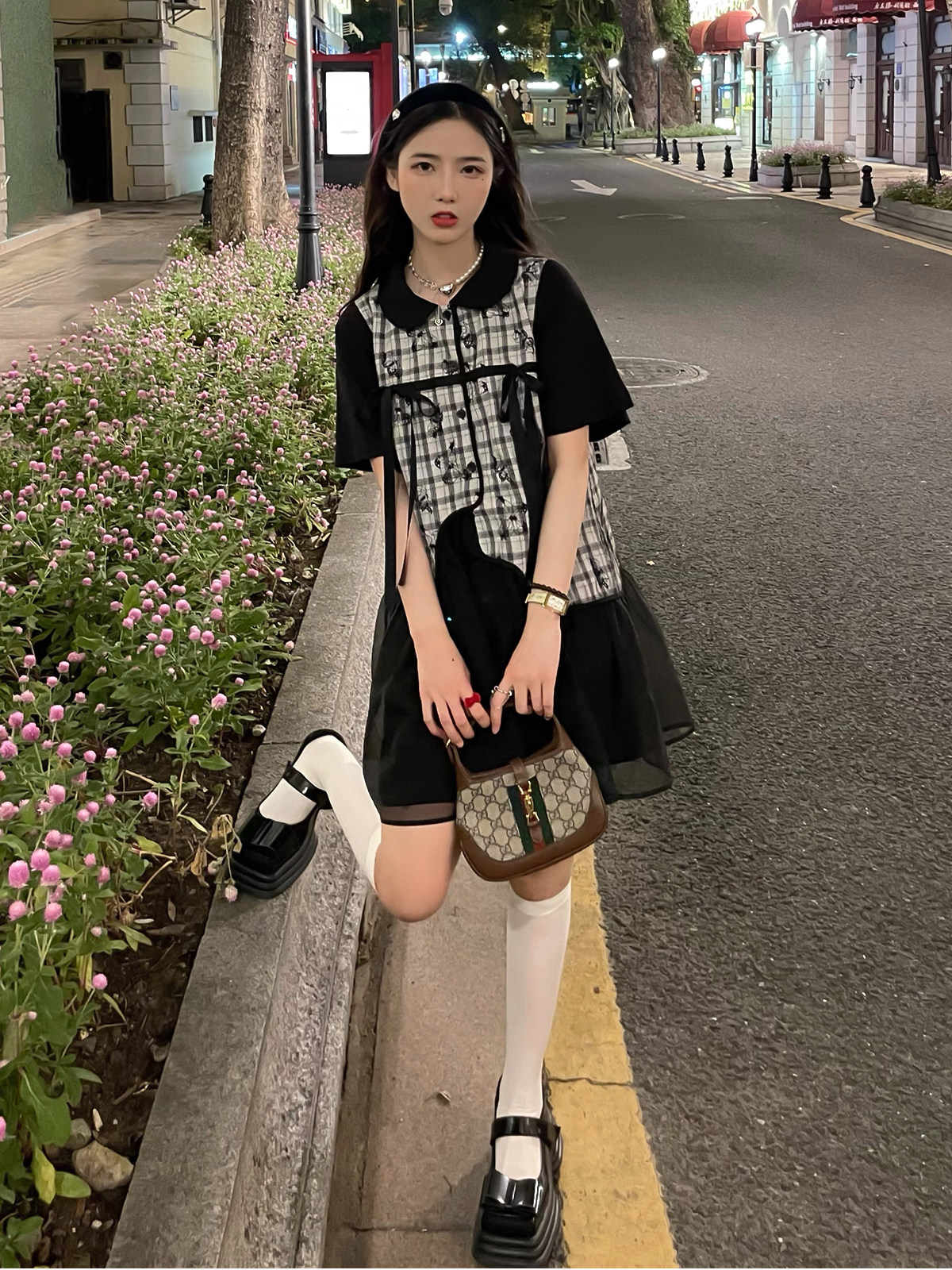 GOOSSANY original design sense niche senior sense dress female summer skirt autumn dress early autumn small man sweet cool