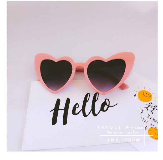 Hàn Quốc Harajuku ulzzang sao đỏ với kính râm tình yêu Châu Âu và Mỹ ins retro avant-gardene kính râm nữ kính lacoste