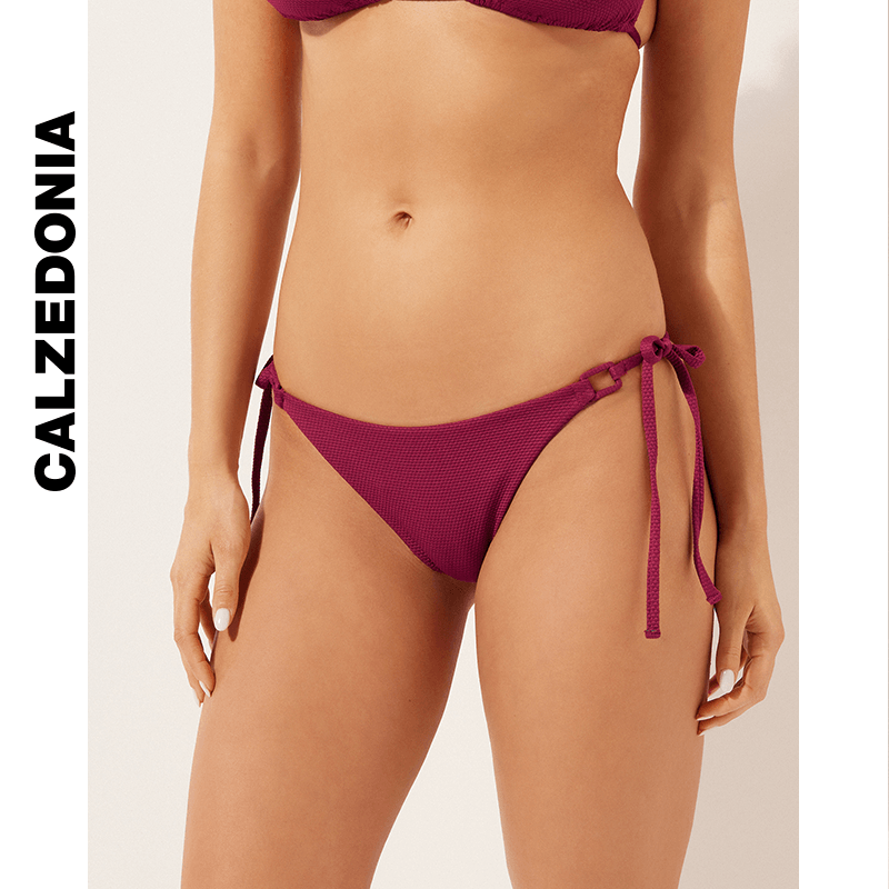 CALZEDONIA Kaze носки лето морской курорт текстура квадрат пряжка декоративный раздельный купальник 1866