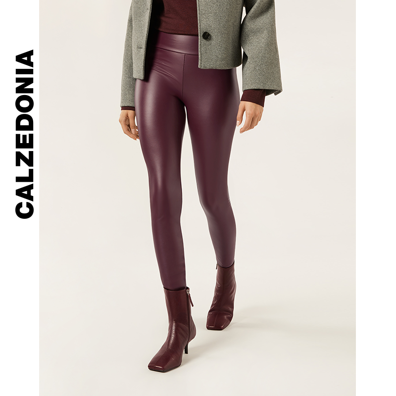 CALZEDONIA женские многоцветные кожаные удобные и стильные тёплые колготки underwear MIP037
