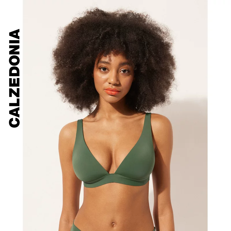 CALZEDONIA Kaze носки летние женские морское побережье отдых секси seamless бикини разделенный купальник плавки 1888