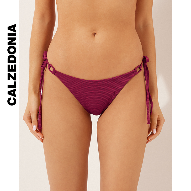 CALZEDONIA Kaze носки лето морской курорт текстура квадрат пряжка декоративный раздельный купальник 1866