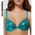 CALZEDONIA Phụ nữ Giulia màu xanh lá cây trên bộ bikini RU01413 2599 - Bikinis thoi trang ao tam Bikinis