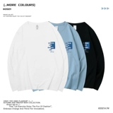 Tide, хлопковая демисезонная куртка для влюбленных, свитшот, лонгслив, оверсайз