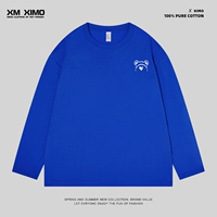 [❤️Обычные манжеты] Fanatic, маленькая грудь, логотип Klein, синий, длинный рукав