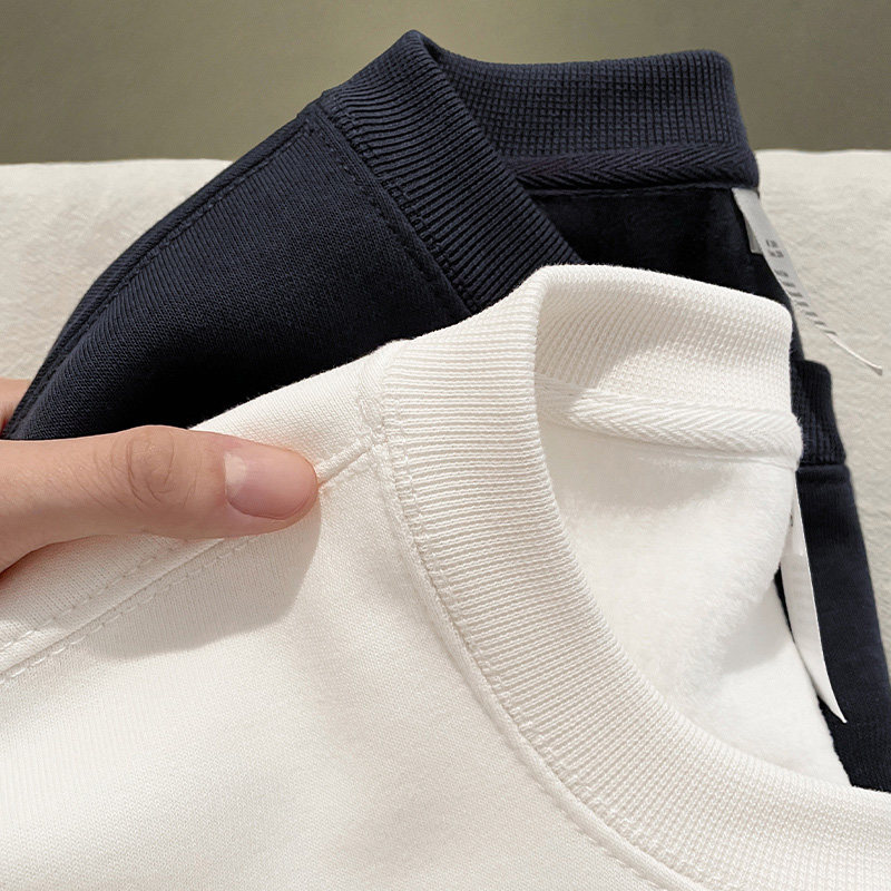 460G kilograms of clothing silver fox suede male winter style 2023 new fall plus suede undershirt pure color inner lining lover-Taobao