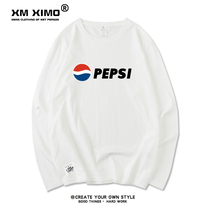 2020 new long sleeve T-shirt mens Korean ins round neck base shirt loose autumn long sleeve trend Joker couple shirt