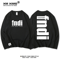 Autumn long sleeve T-shirt men loose trend wild base shirt ins round neck shirt 2020 new dress