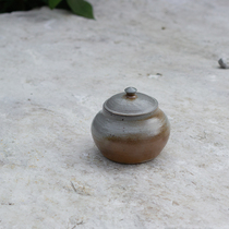 Rough pottery waking tea pot Yunnan Dali firewood unglazed unglazed coarse pottery portable tea jar mini tea jar