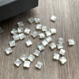 Натуральные аксессуары, браслет, ювелирный шарм, аксессуар, бусины, четырехлистный клевер, 6мм, DIY