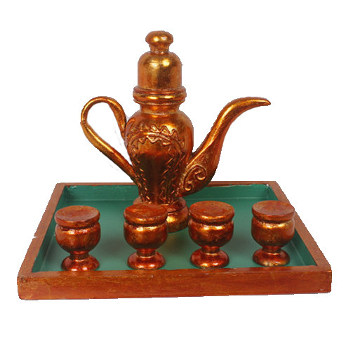 Peking Opera drama wine utensils opera drama supplies performance props wooden carving wine glass wine jug