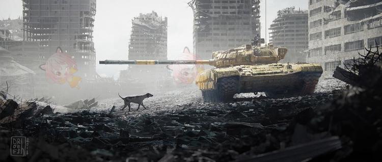 图片[18]-城市都市战区废墟场景3D模型Kitbash3D-WARZONE K022-cg男孩