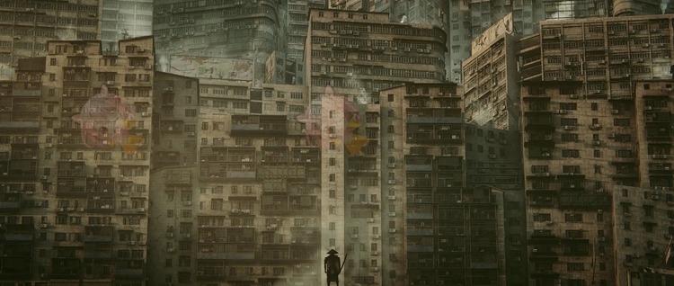 图片[3]-C4D blender室外未来贫民窟城市建筑废旧房屋大楼房子3d模型fbx设计素材 007-cg男孩