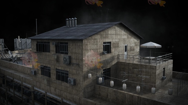 图片[14]-C4D blender室外未来贫民窟城市建筑废旧房屋大楼房子3d模型fbx设计素材 007-cg男孩