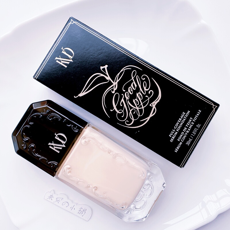 In Stock! Kvd Good Apple Embossed Long-Lasting Liquid Foundation 002/004/008/010/012