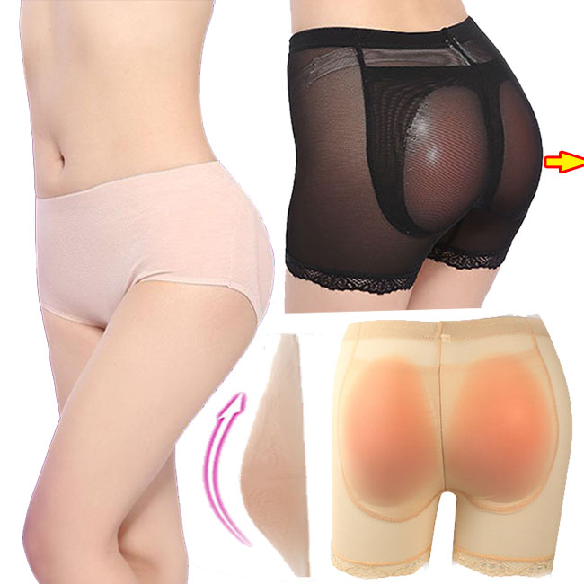 Sexy plump fake ass thickening beautiful buttocks, buttocks, buttocks, buttocks, silicone buttocks, women's transparent lace panties, sexy