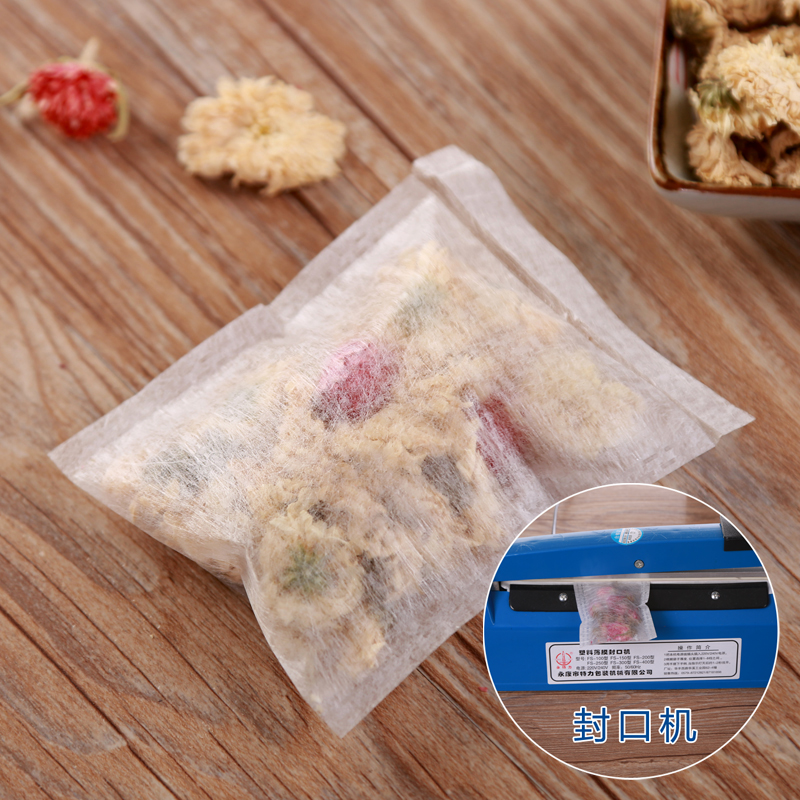 1000 pieces heat seal corn fiber 7*9cm bubble tea bag tea bag filter bag disposable tea bag bag bag