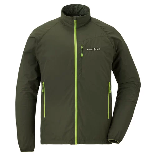 Япония прямая почтовая почта Montbell Light Shell Мужская пота -поглощение ветра и ветрозащитная куртка 1106647