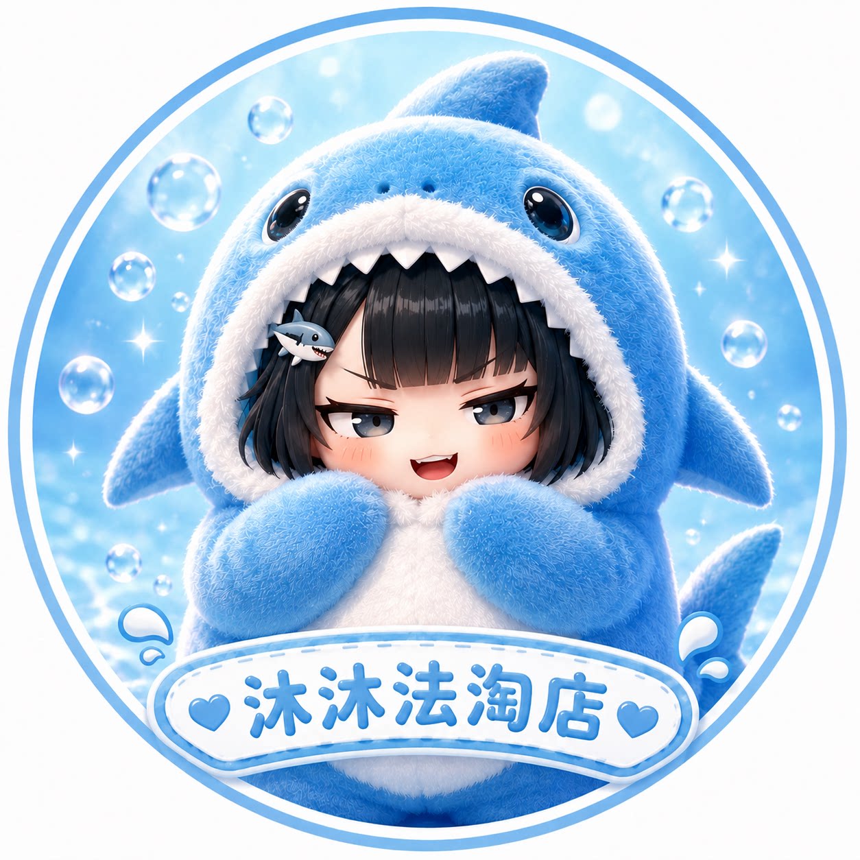 沐沐法淘店的LOGO