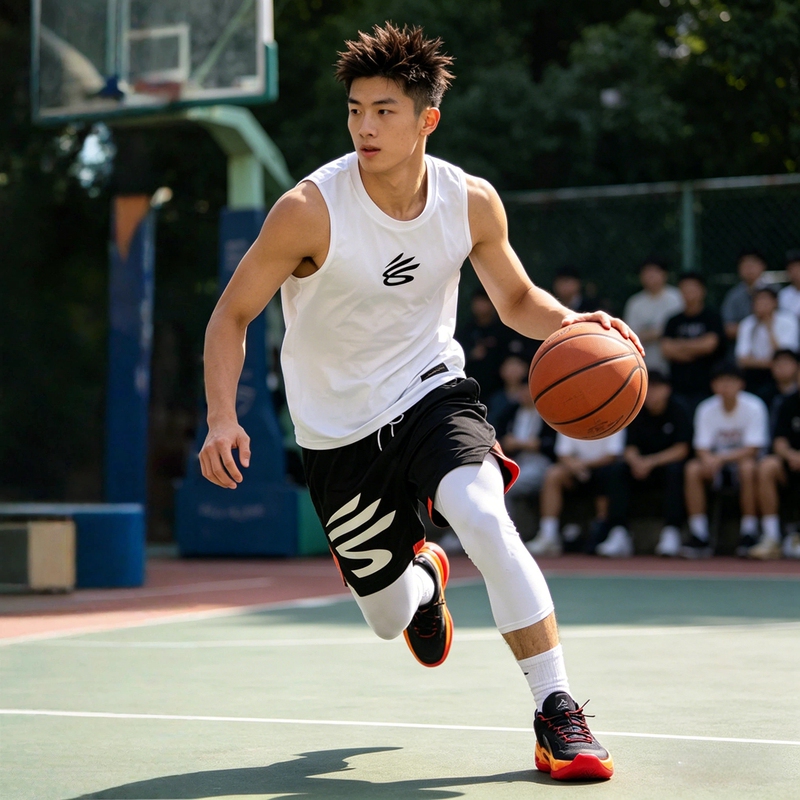 Curry Basketball Jersey Set American-Style Quick-Drying Basketball Training Shorts Knee-Length Summer Casual Loose Vest
