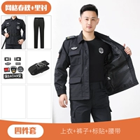 Сетчатая пружина и осень + подкладка (вверху + брюки + метка + ремень)