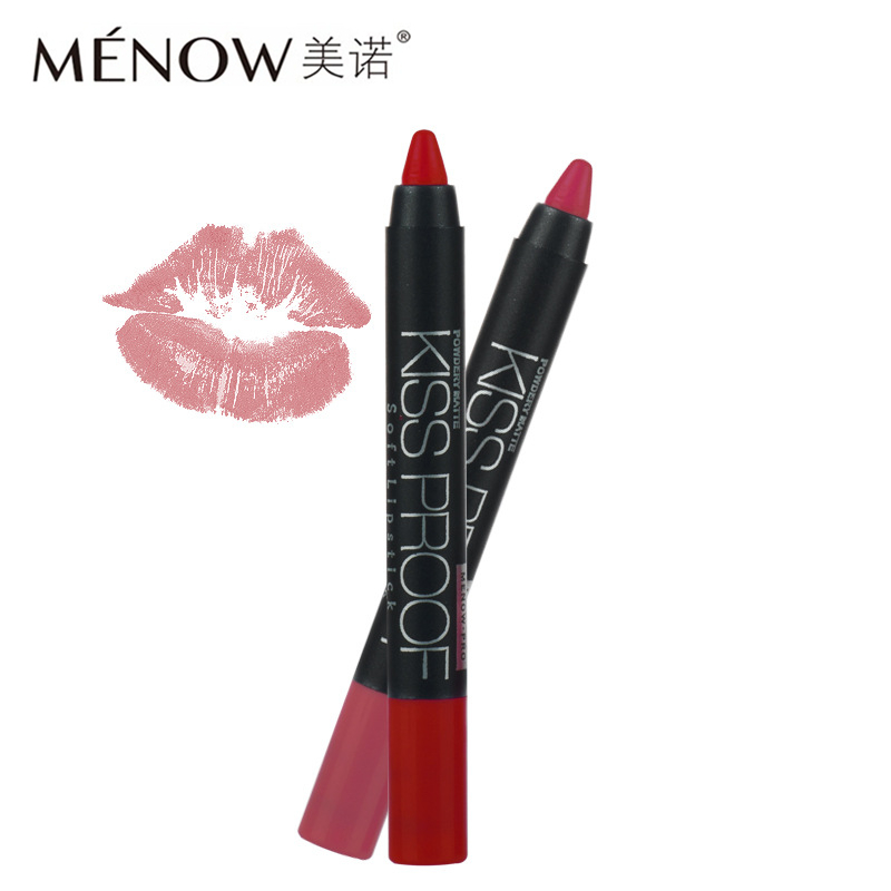 Meno Makeup Menow kiss proof lipstick pen, long-lasting makeup can be cut off plastic rod P13016