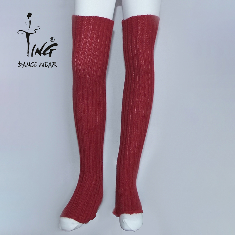 TING Chen Ting Dance Children's Dance Leggings Girls Dance Practice Basic Training Leggings Ballet Dance Socks Big Socks