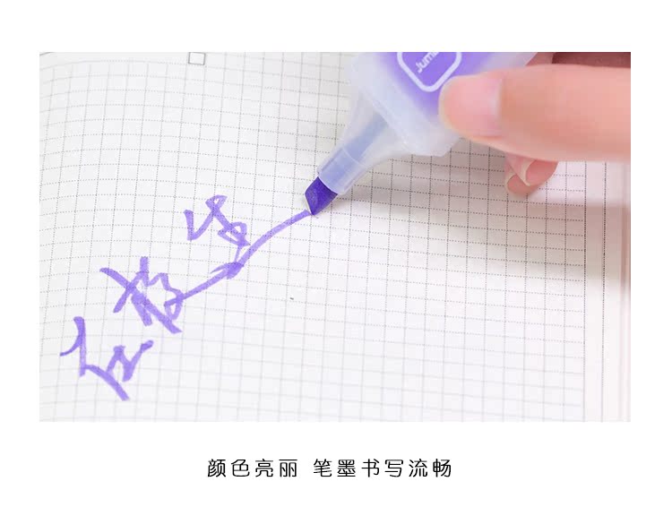 đèn chớp 7 màu Màu kẹo công suất lớn sở thích sinh viên highl sáng với bút đánh dấu màu bút thô bút văn phòng phẩm cửa hàng - Thiết bị sân khấu đèn chớp sân khấu