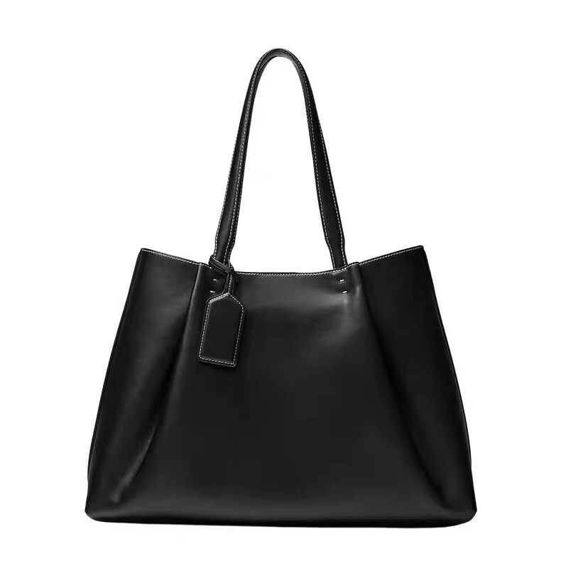 Z Brand 2026 Summer New Arrivals, High-End Vintage Women's Bag, Black Large-Capacity Shoulder Bag, Casual Versatile Tote Bag Z Brand 2026 Summer New Arrivals, High-End Vintage Women's Bag, Black Large-Capacity Shoulder Bag, Casual Versatile Tote Bag