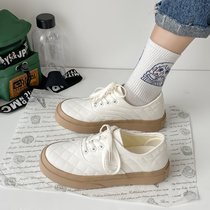 2022 new Hui Lig Little crowddesign Sail Cloth Shoes Women Summer 2021 New Little White Shoes Wins the Big Head