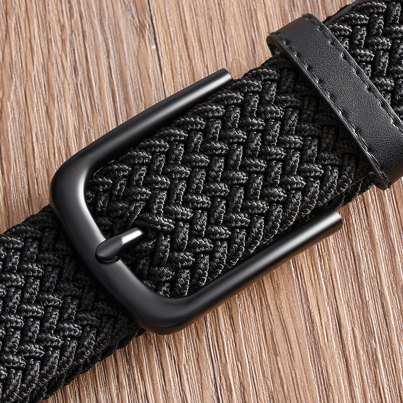 2025 New Woven Belt Men's Belt Women's Jeans Belt Military Training Trendy ins Style Young People Canvas 2025 New Woven Belt Men's Belt Women's Jeans Belt Military Training Trendy ins Style Young People Canvas