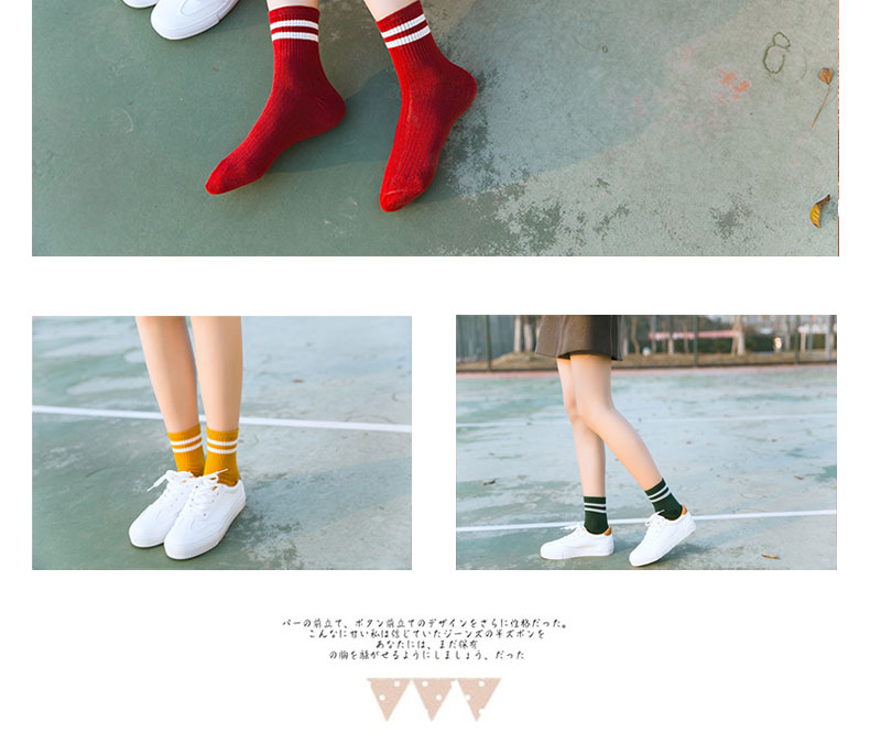 Vớ nữ vớ cotton phiên bản Hàn Quốc của gió trường Nhật Bản mỏng cotton vớ thể thao dễ thương hai thanh xuân và vớ mùa hè ngắn - Vớ bông tất bông xù nam