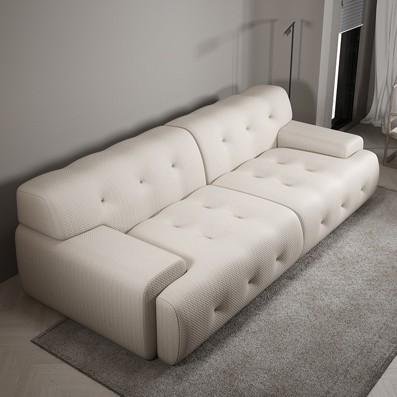 Cloth Sofa small family Type Nordic Living room Italian designer Tetris straight-style Rochburg baxter in