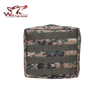 Outdoor V2 multi-purpose military-standard nylon tactical camouflage leg bag mollo field leg bag multi-functional riding bag