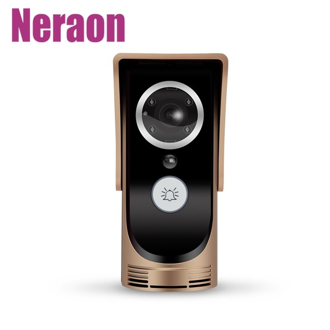 WIFI doorbell intercom wireless visual doorbell 4G memory video photographing remote unlocking mobile detection