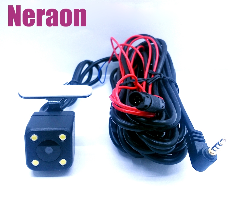 Intelligent driving recorder digital reversing image rear pull lens 5 core 5 pin 2 5mm interface with 6 meters cable length